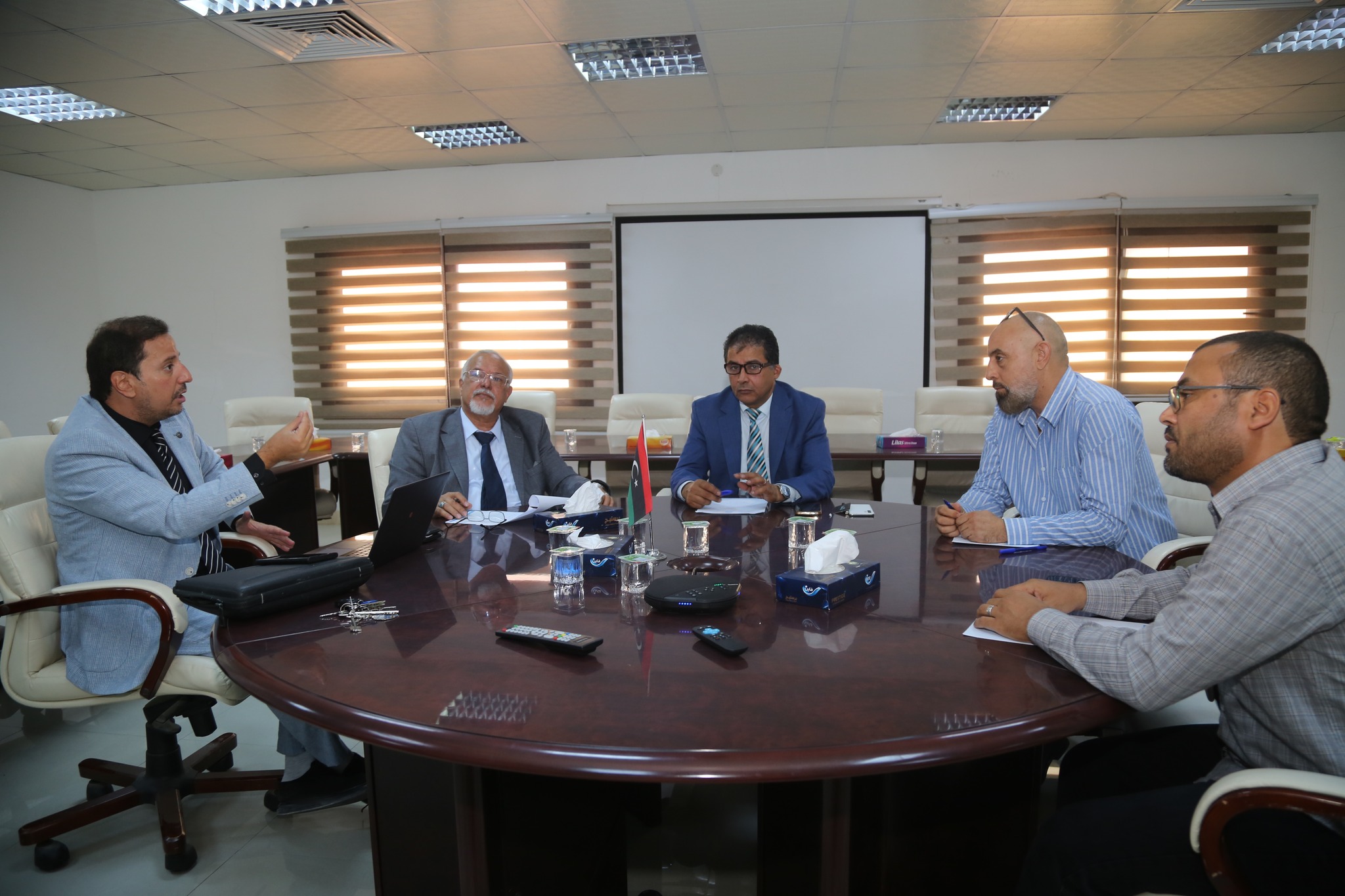 اجتماع تحضيري لمؤتمر الاقتصاد الأخضر يجمع معهد التخطيط وهيئة النهوض بالصناعة وشركة “تيم”