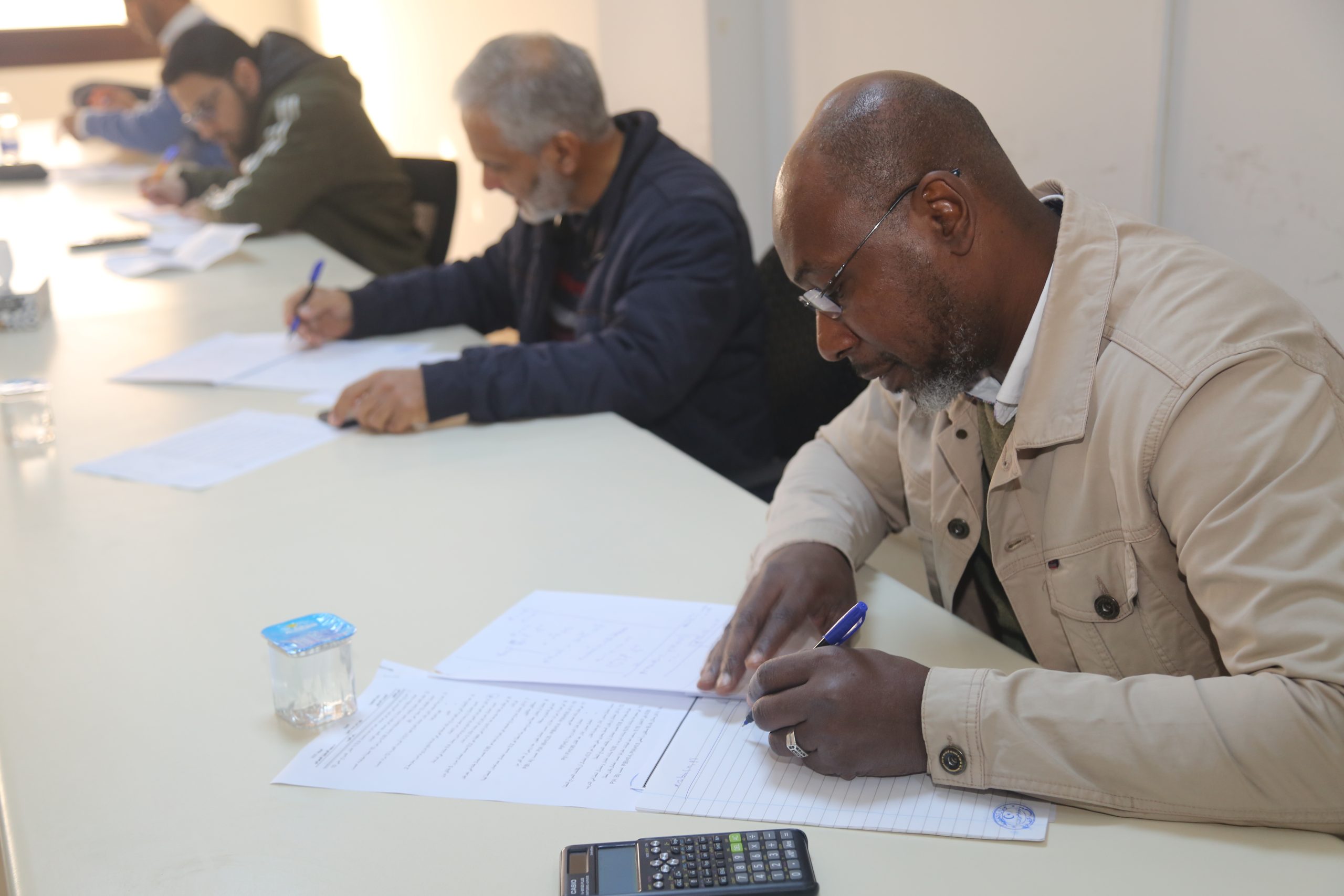 انطلاق الامتحانات النهائية بمعهد التخطيط لطلبة الماجستير المهني في الأمن السيبراني والذكاء الاصطناعي