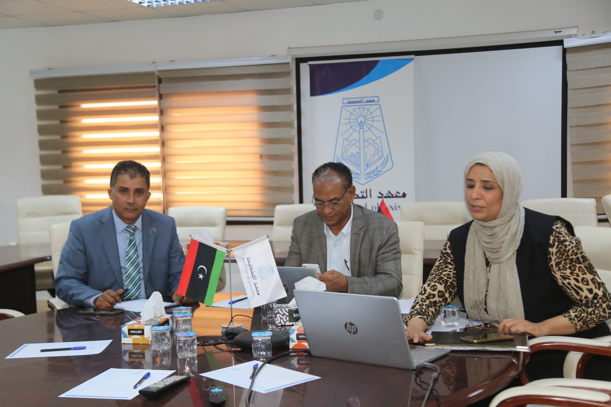 معهد التخطيط يبحث آليات تنفيذ برنامج لبناء القدرات والتكيف المناخي بالتعاون مع الوكالة الألمانية GIZ