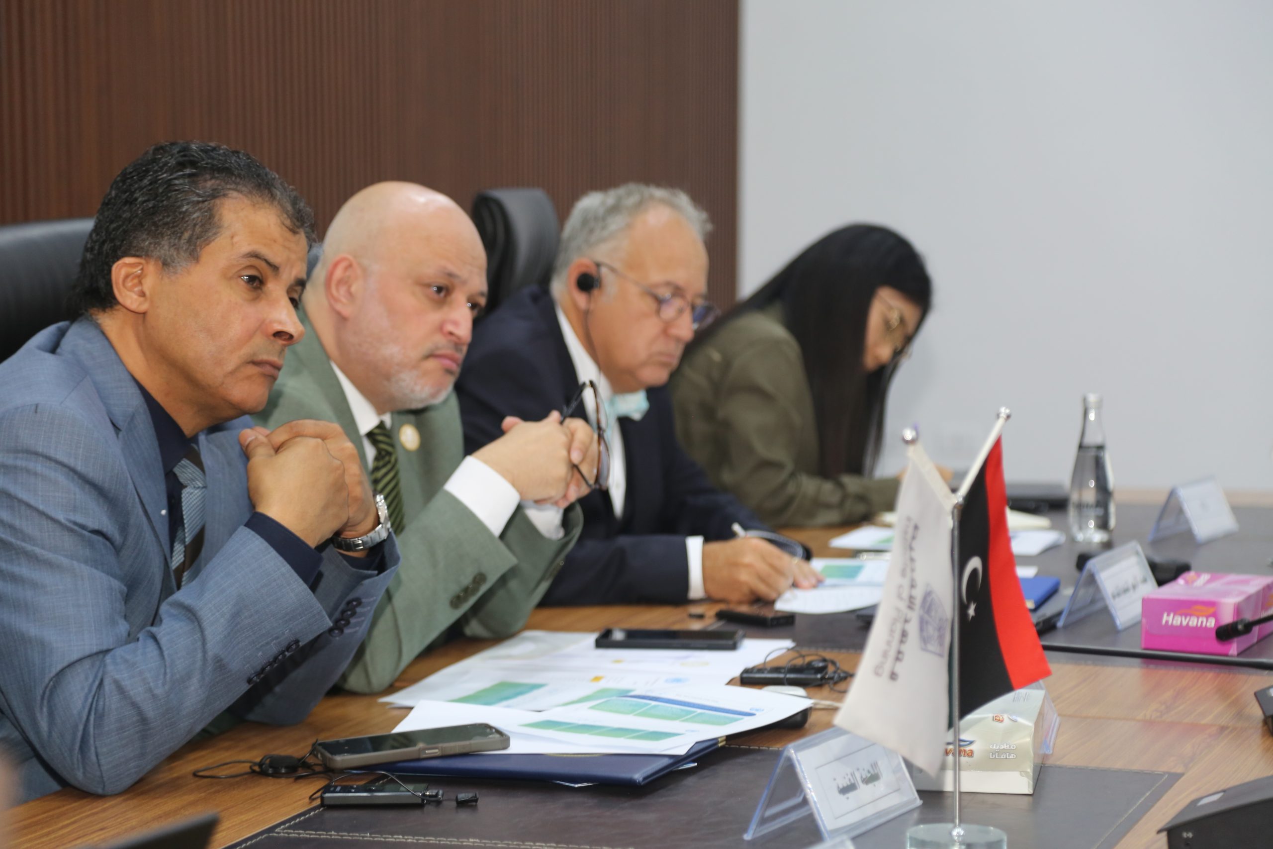 اجتماع بمعهد التخطيط لمتابعة تنفيذ الركيزة الأولى للتعاون المشترك مع الأمم المتحدة في مجال التنمية